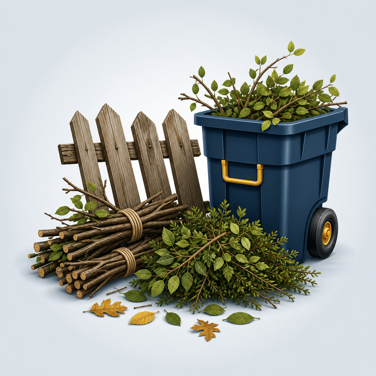 Yard waste and outdoor debris removal